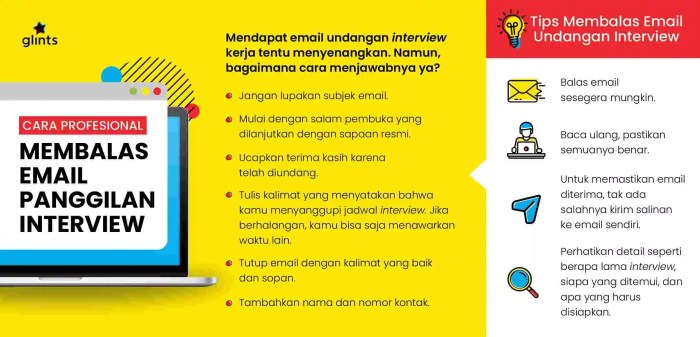 Cara membalas email panggilan interview