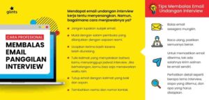 Cara membalas email untuk panggilan interview