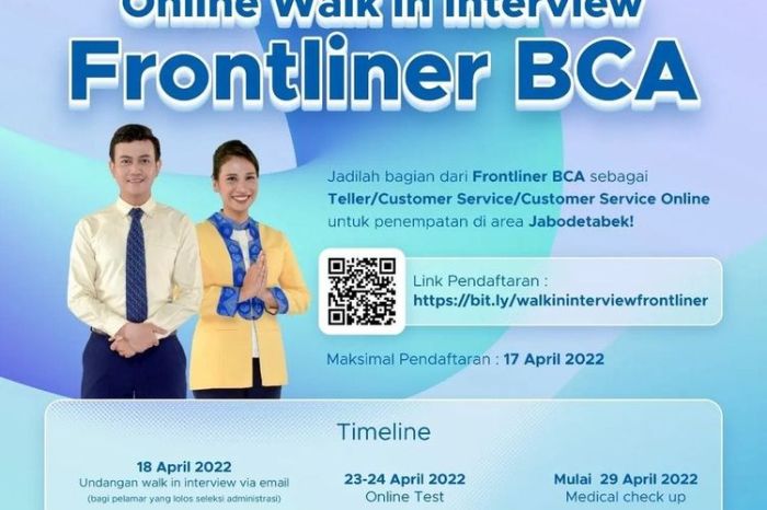 Loker walk interview hari ini