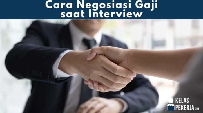 Cara negosiasi gaji saat interview