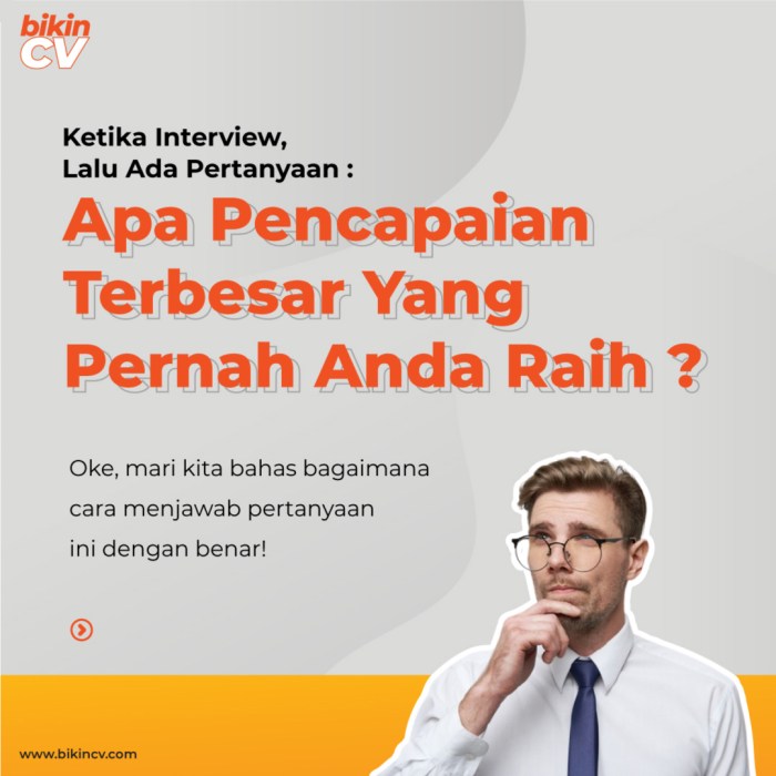 Kekurangan untuk menjawab interview