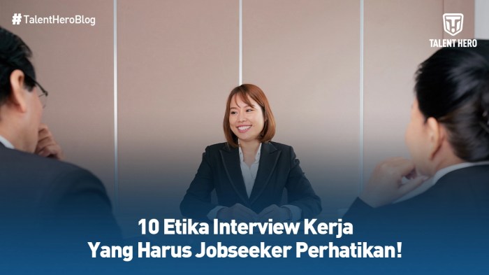 Etika interview kerja