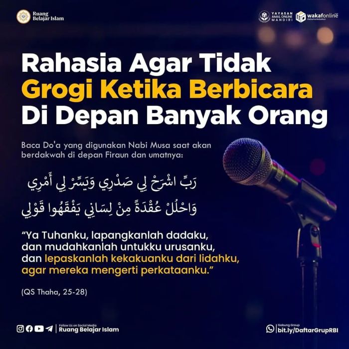 Doa agar tidak gugup saat interview