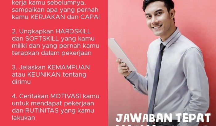 Jawaban motivasi kerja saat interview