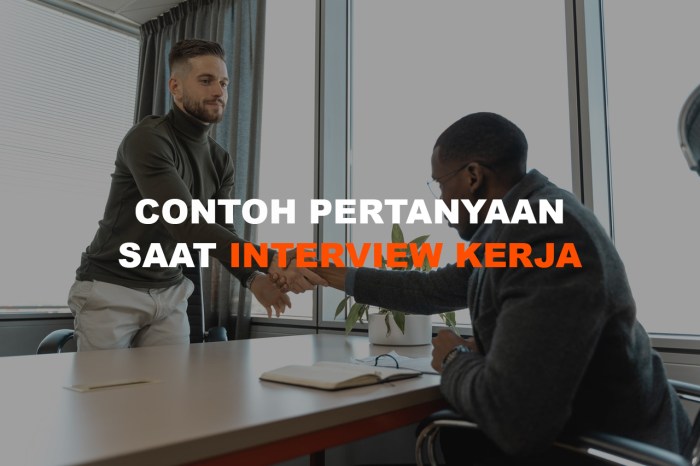 Pertanyaan saat interview kerja