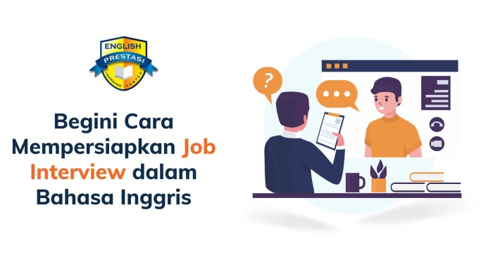 Job interview bahasa inggris singkat