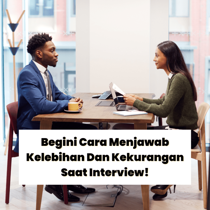 Kekurangan anda saat interview