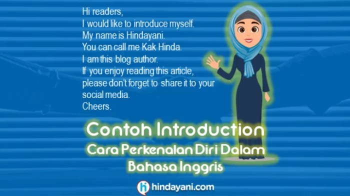 Perkenalan diri dalam bahasa inggris interview