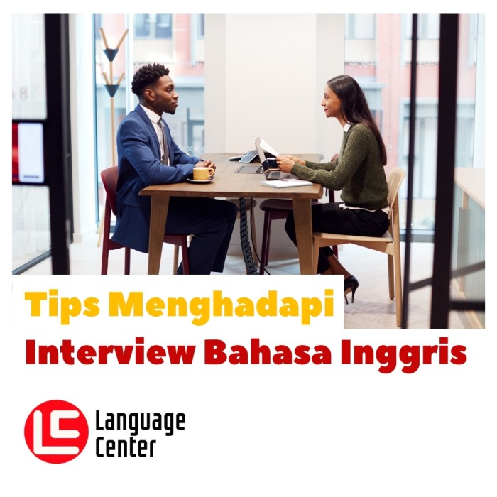 Percakapan interview bahasa inggris singkat