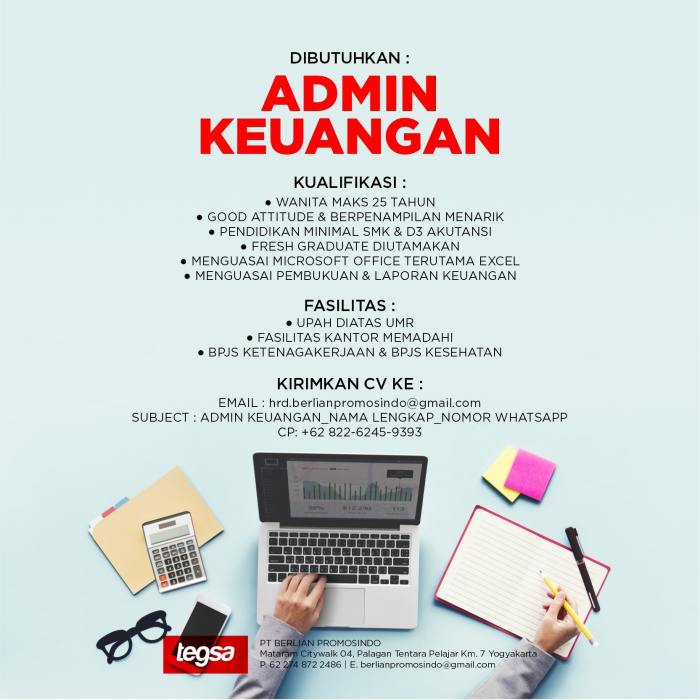 Interview admin keuangan