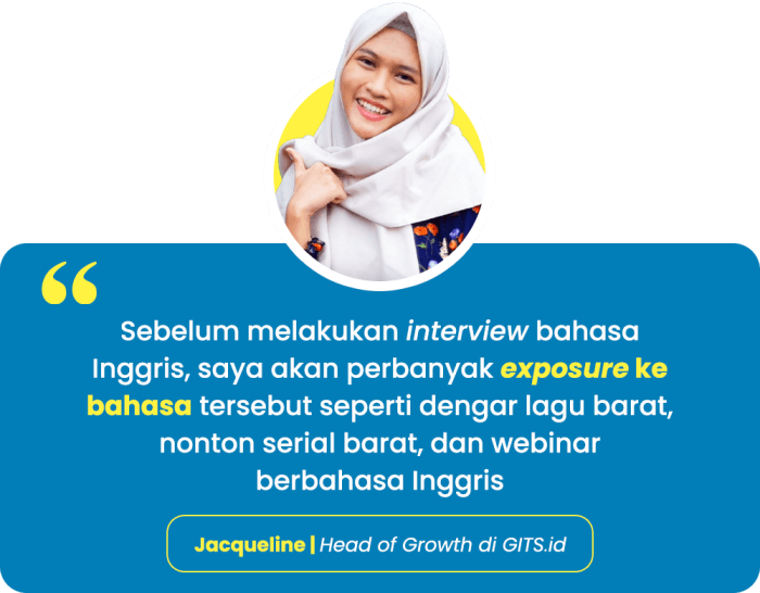 Job interview bahasa inggris