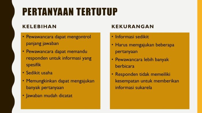 5 kelebihan dan kekurangan interview