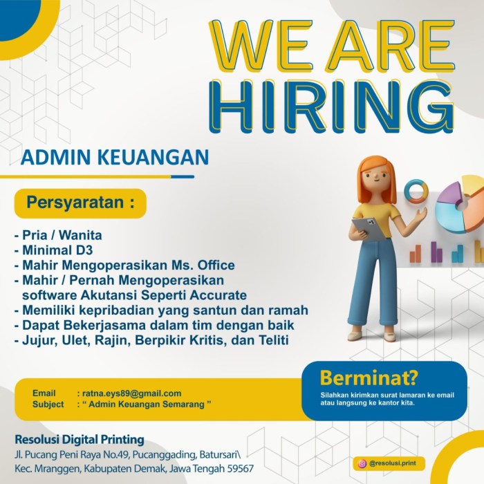 Interview admin keuangan