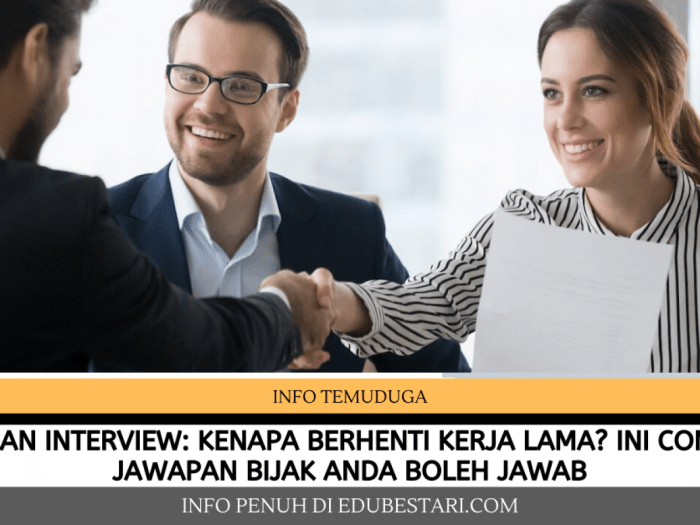 Interview kerja berapa lama