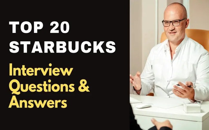 Pertanyaan interview starbucks