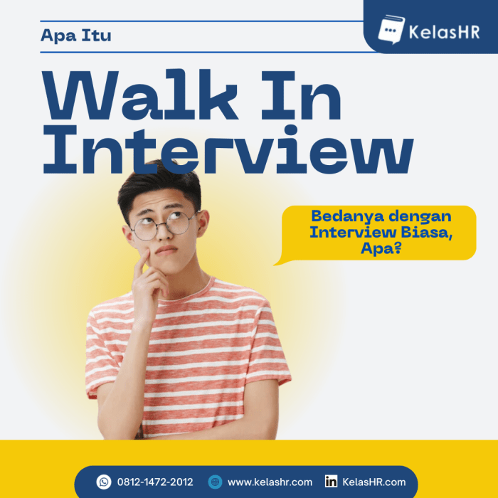 Apa itu walk interview