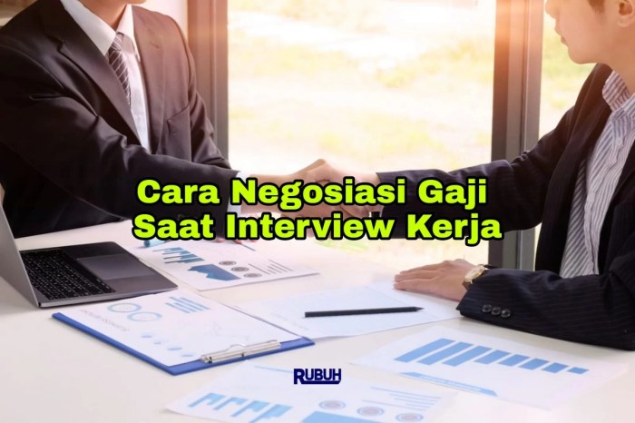 Cara negosiasi gaji saat interview