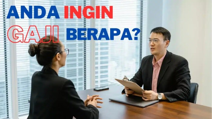 Cara menjawab pertanyaan interview tentang gaji