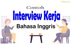 Pertanyaan interview dengan bahasa inggris