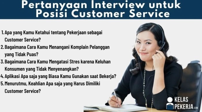 Interview customer service dan jawabannya