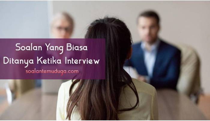 Yang biasa ditanya saat interview