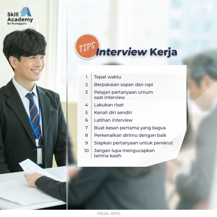 Tips interview kerja