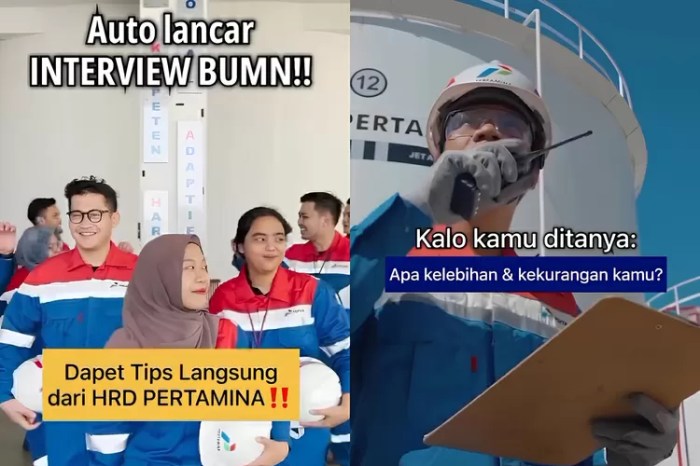 Pertanyaan interview pertamina