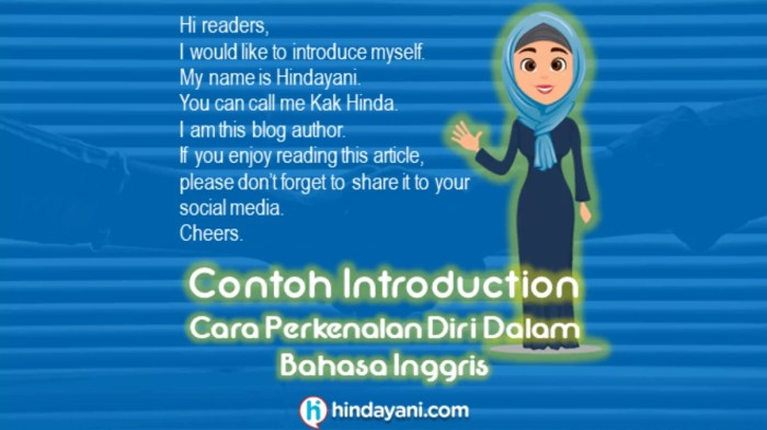 Perkenalan diri bahasa inggris interview